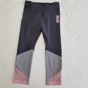 Justice Sports legging Capris